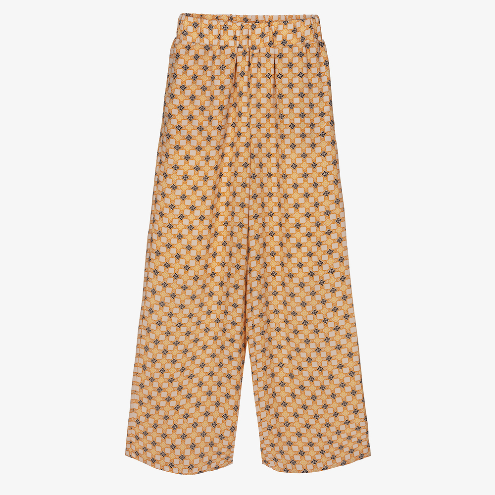 NIK&NIK - Pantalon large orange Fille | Childrensalon