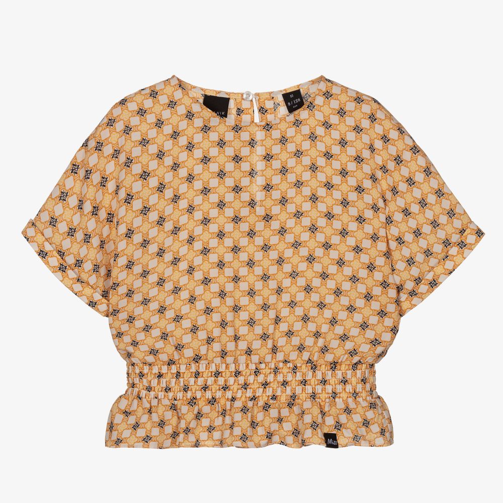 NIK&NIK - Оранжево-желтая блузка для девочек | Childrensalon