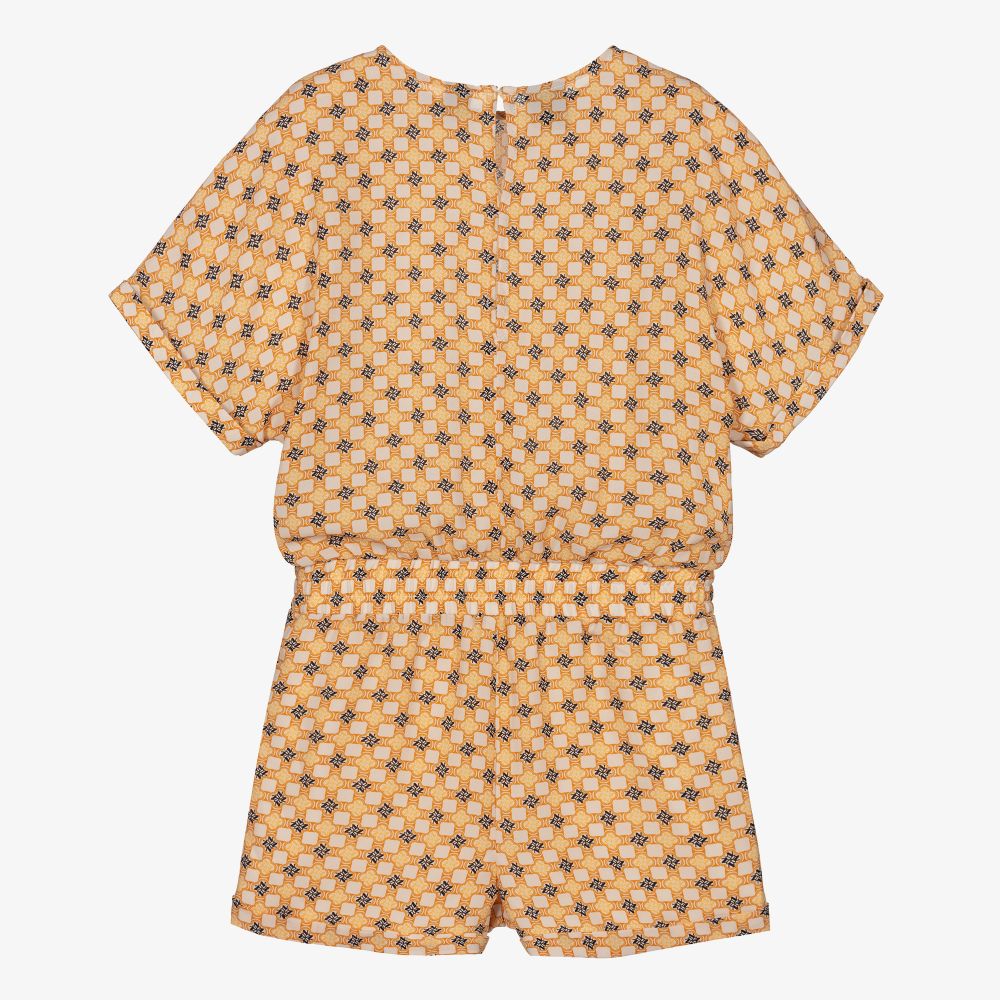 نك آند نك-بلاي سوت كريب لون برتقالي وأصفر للبنات | Childrensalon Outlet