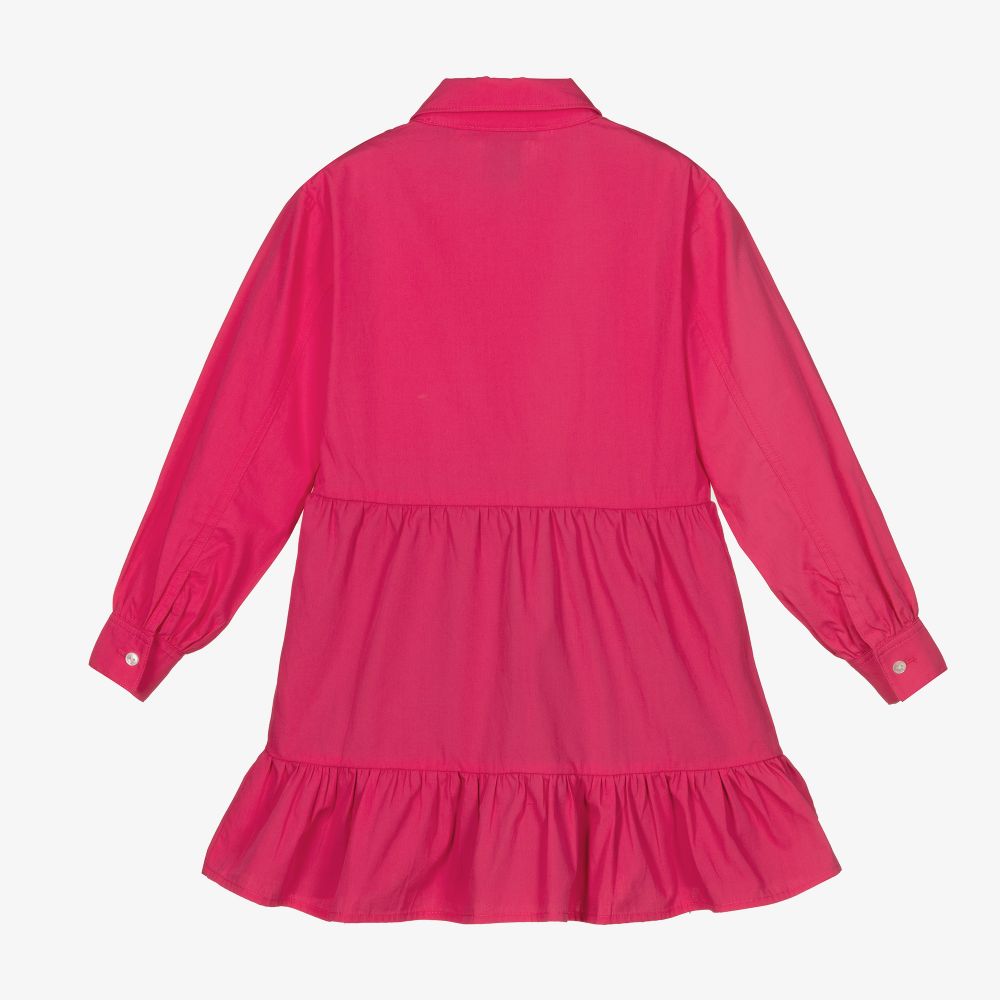 نك آند نك-فستان قطن لون زهري | Childrensalon Outlet