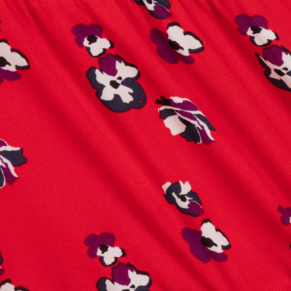 NIK&NIK-فستان كريب شيفون لون أحمر | Childrensalon Outlet