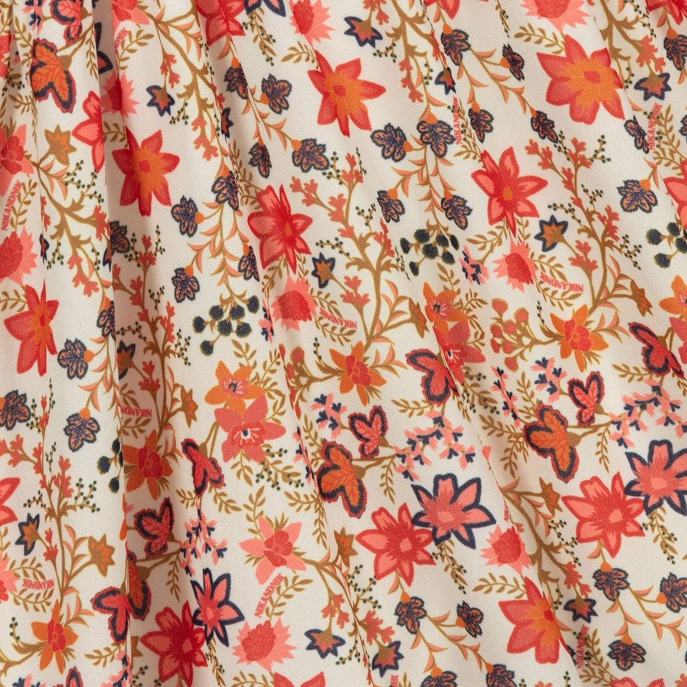 NIK&NIK-Girls Red Floral Blouse | Childrensalon Outlet