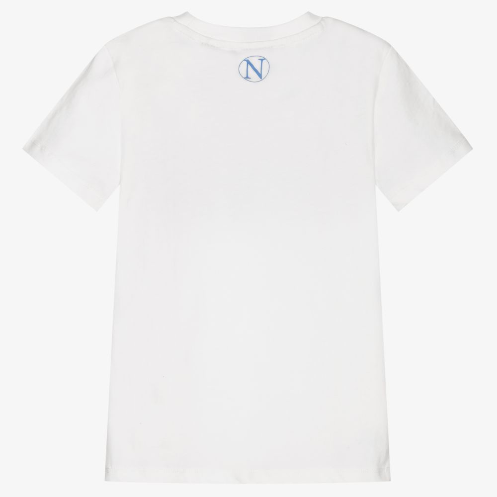 NIK&NIK-Белая хлопковая футболка для девочек | Childrensalon Outlet
