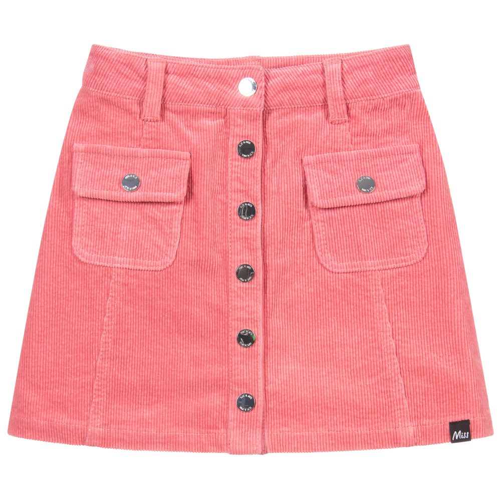 NIK&NIK - Pink Corduroy Skirt | Childrensalon