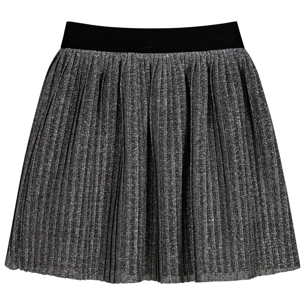 NIK&NIK-Silver Pleated IRENE Skirt | Childrensalon Outlet