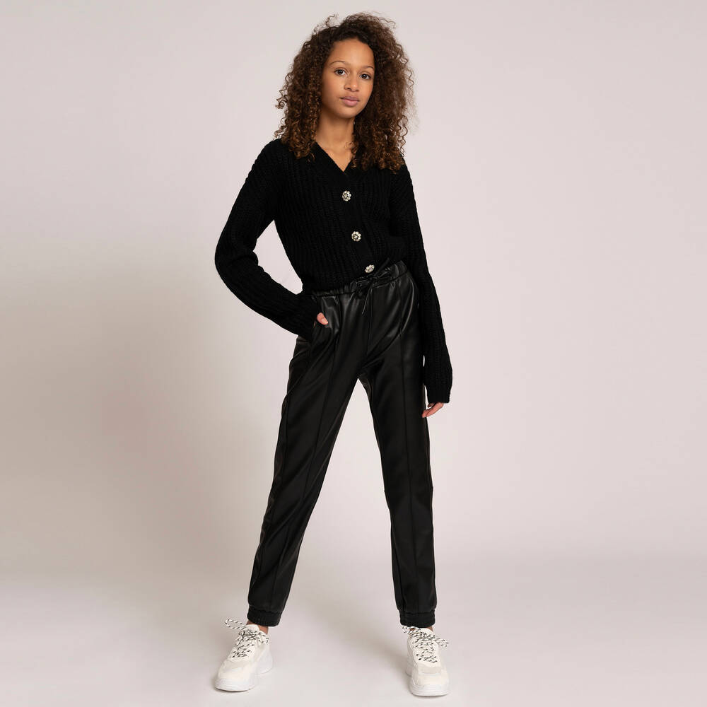 NIK&NIK-Черный кардиган с V-образным вырезом для подростков | Childrensalon Outlet