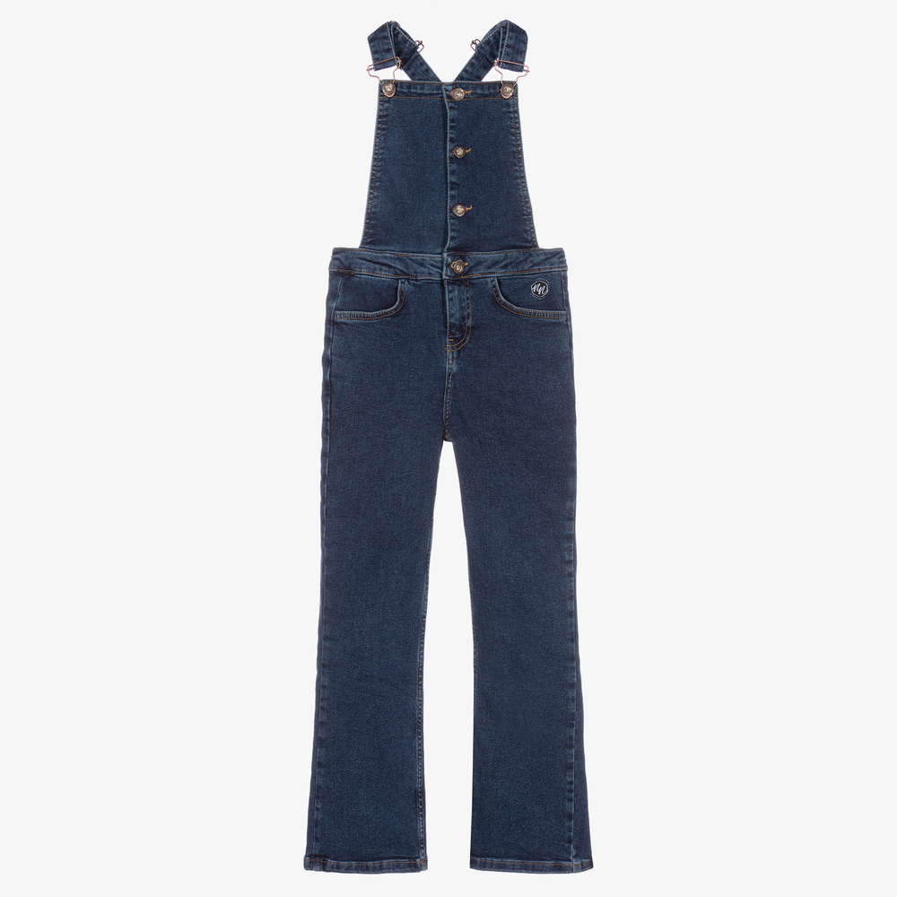 NIK&NIK - Teen Blue Denim Dungarees | Childrensalon