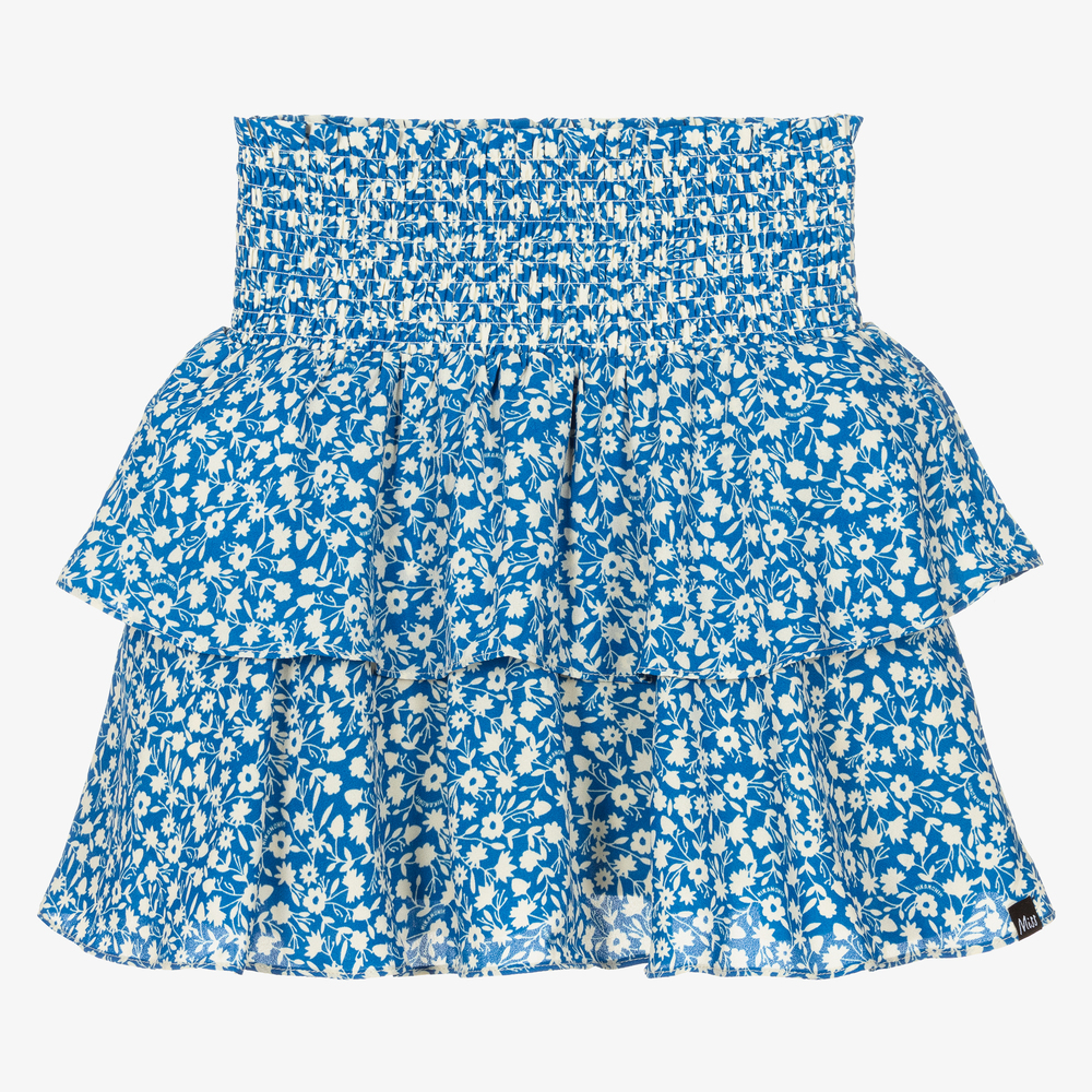 NIK&NIK-Teen Blue Floral Skirt | Childrensalon Outlet