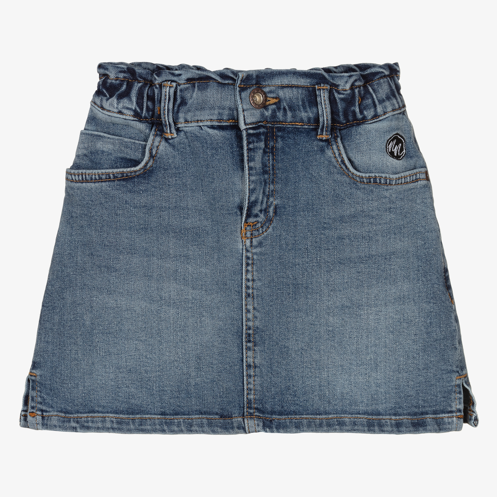 NIK&NIK - Teen Blue Wash Denim Skirt | Childrensalon
