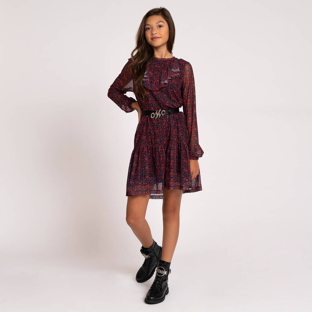 NIK&NIK-Teen Girls Black Logo Belt | Childrensalon Outlet