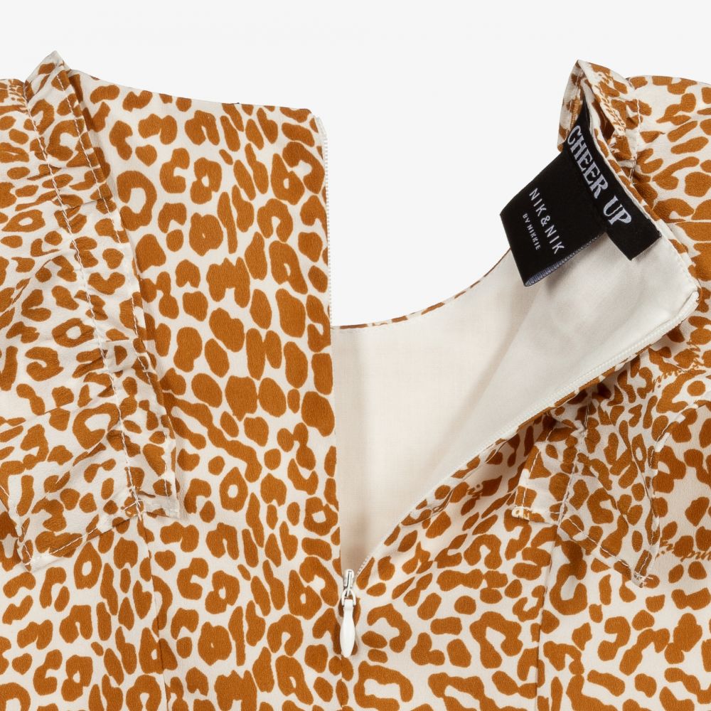 NIK&NIK-Teen Girls Leopard Blouse | Childrensalon Outlet