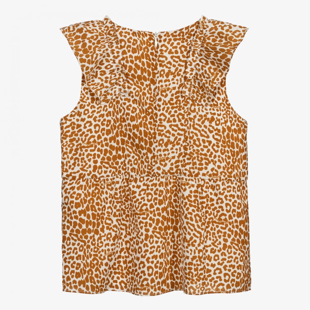 NIK&NIK-Teen Girls Leopard Blouse | Childrensalon Outlet