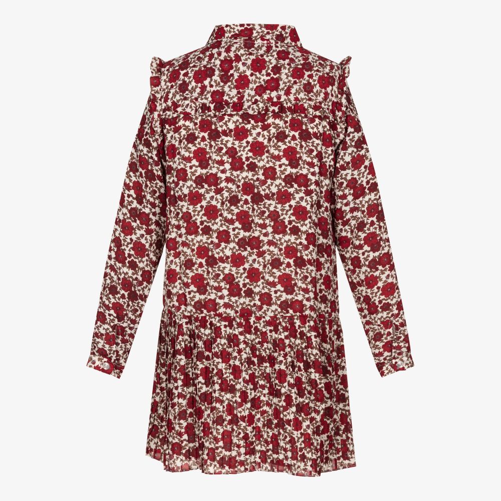 NIK&NIK-Красное платье с цветами для подростков | Childrensalon Outlet