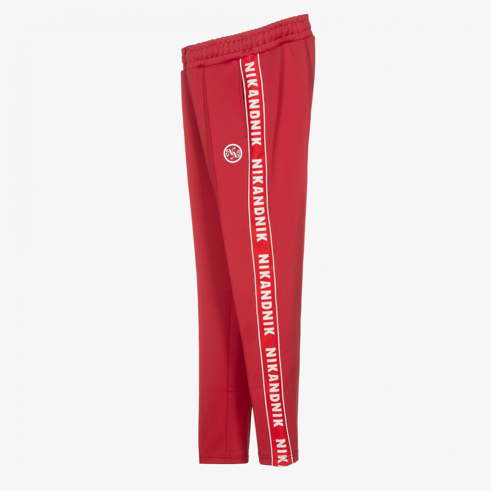 NIK&NIK-Teen Girls Red Logo Joggers | Childrensalon Outlet
