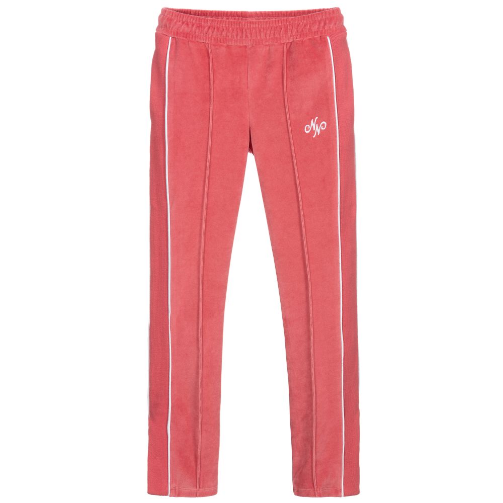 NIK&NIK - Pantalon rose en velours Ado | Childrensalon