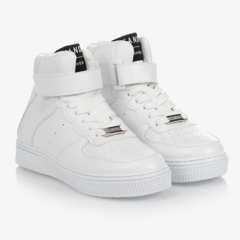 NIK&NIK - Weiße hohe Sneakers | Childrensalon