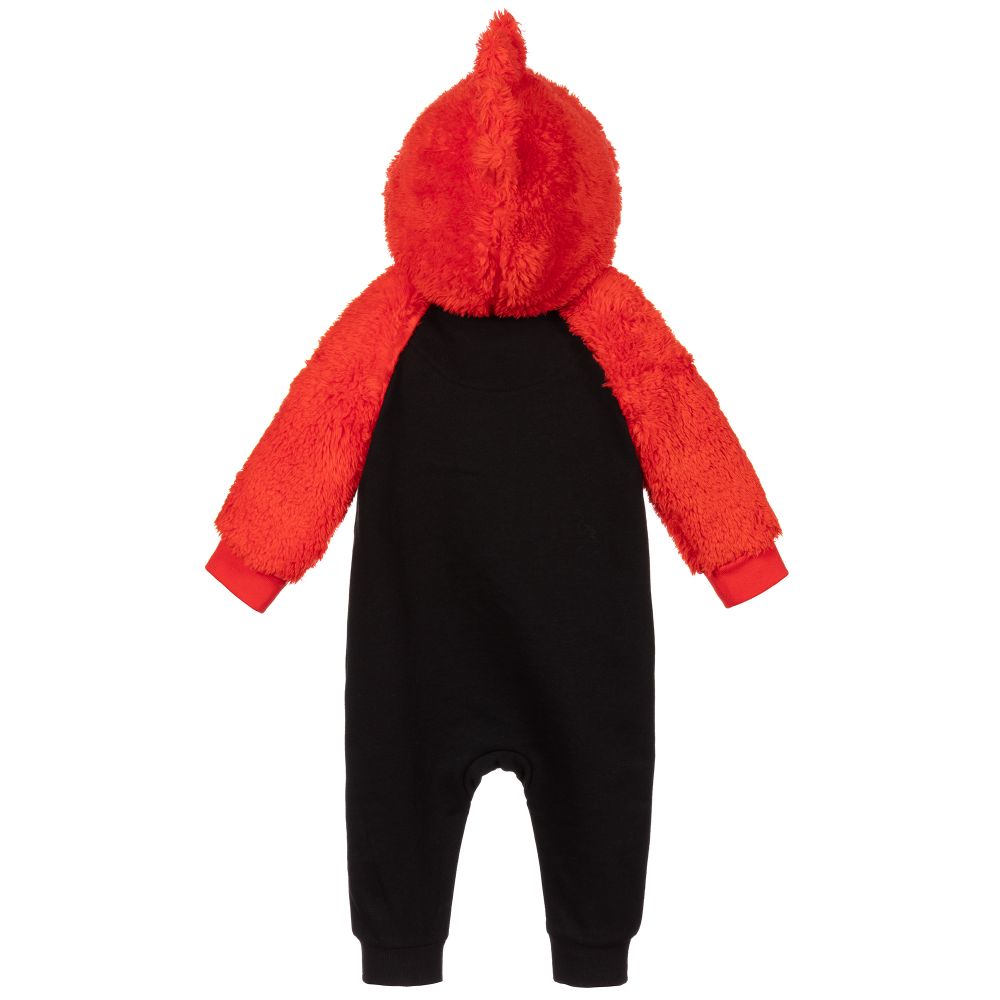 Nike Black Red Logo Romper