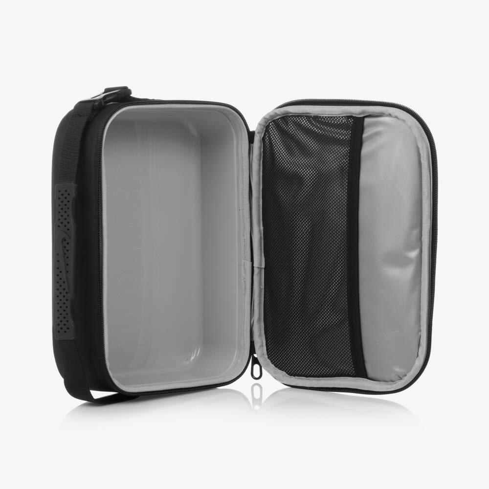 Nike-Black Swoosh Logo Lunch Bag (26cm) | Childrensalon Outlet