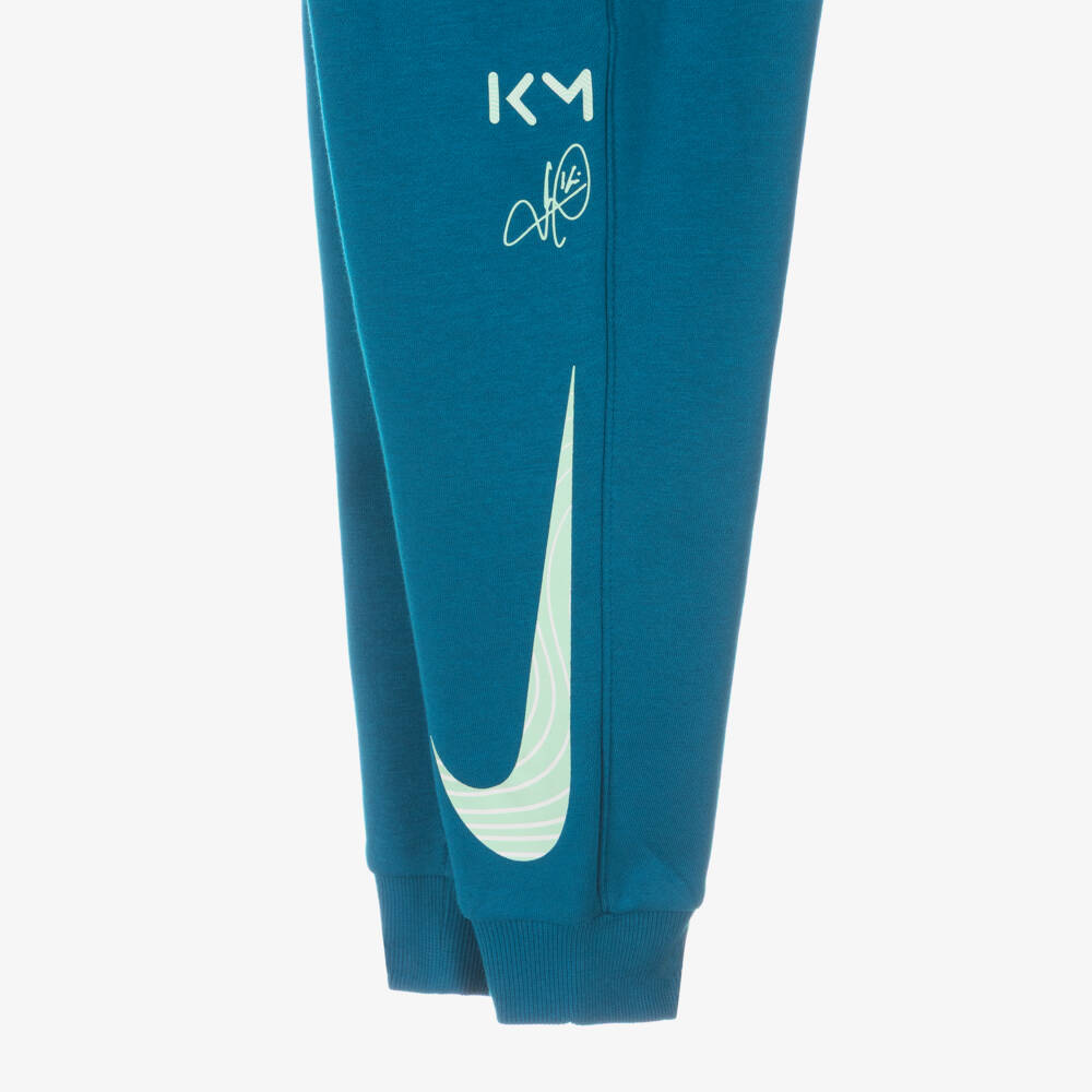 Nike-Blue Kylian Mbappé Hooded Tracksuit | Childrensalon Outlet