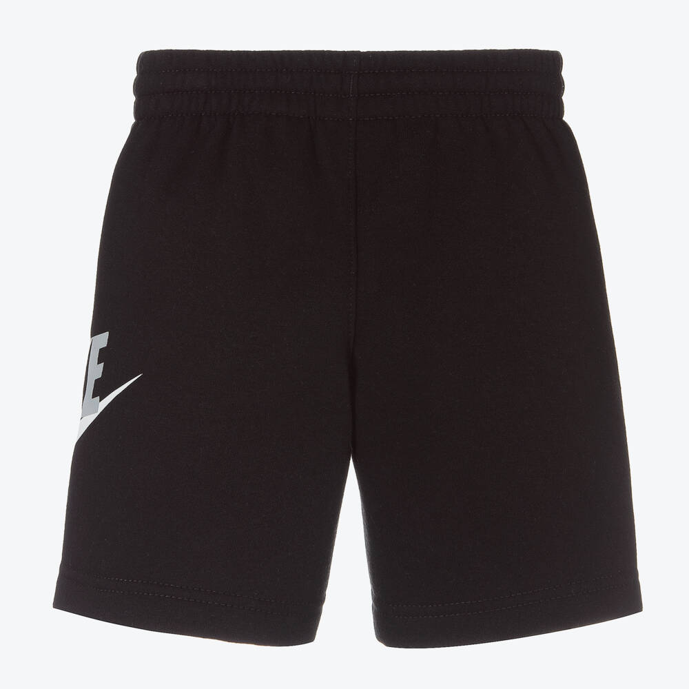 Nike-Шорты с завязками из черного хлопка для мальчиков | Childrensalon Outlet