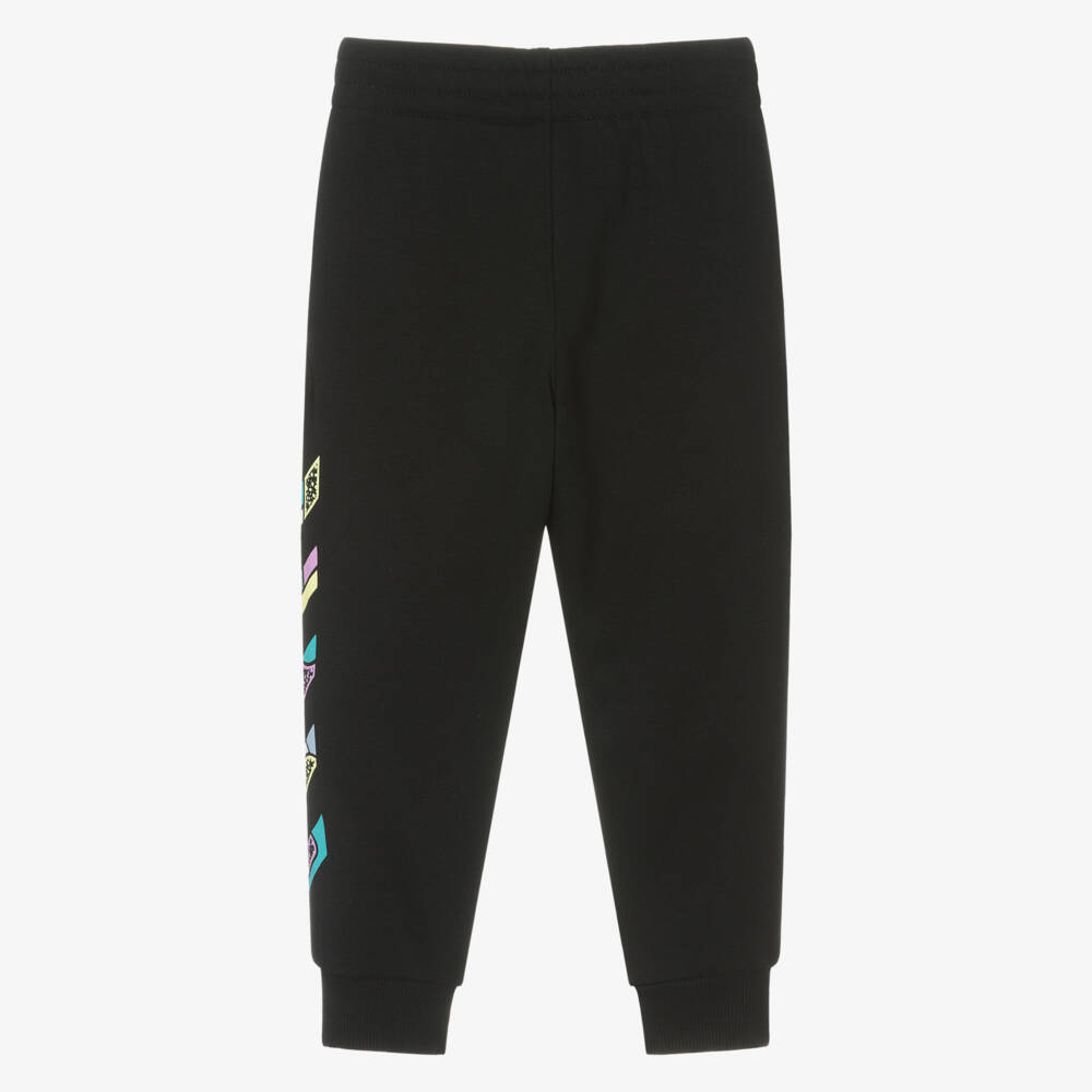 Nike-Boys Black Logo Knit Joggers | Childrensalon Outlet
