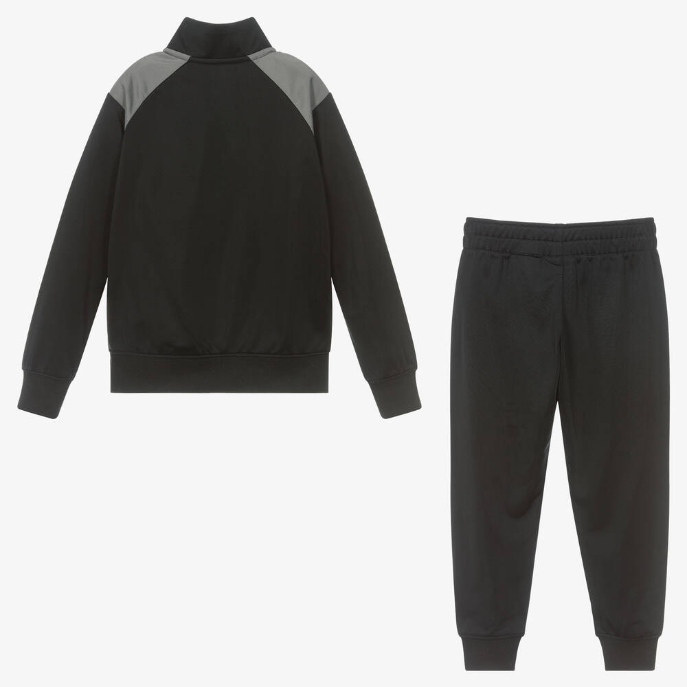 Nike-Boys Black Logo Tracksuit | Childrensalon Outlet