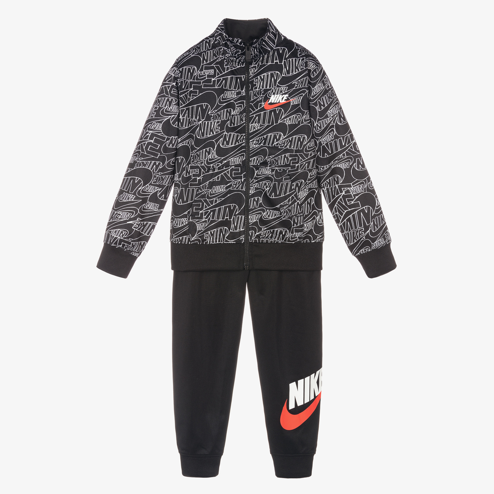 Nike - Schwarzer Trainingsanzug (J) | Childrensalon