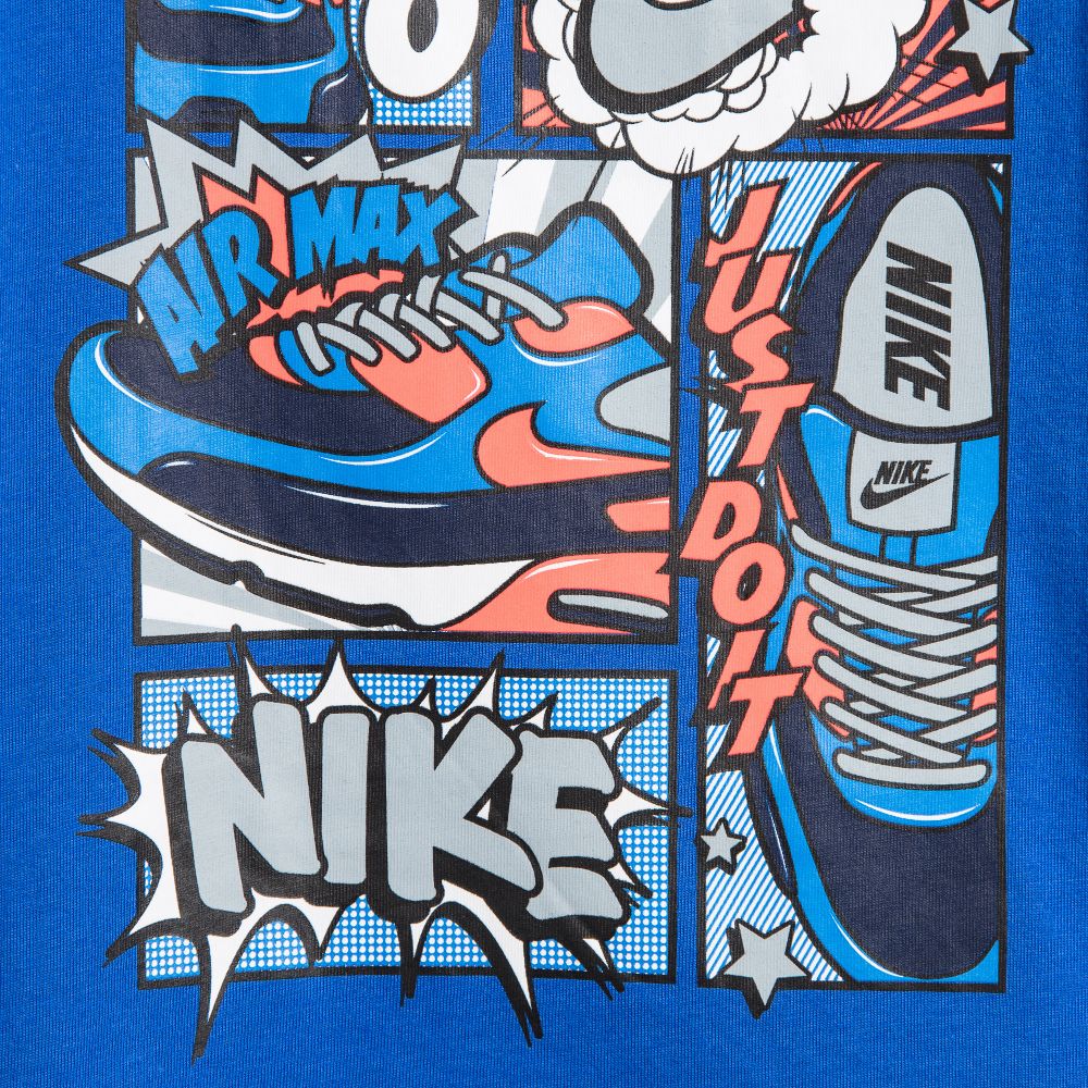 Nike - Boys Blue Comic Top | Outlet