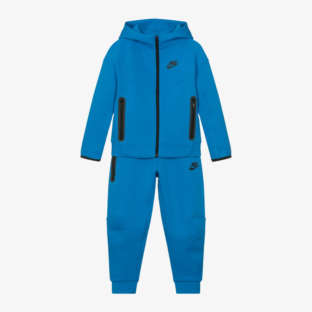 Nike Boys Blue Cotton Tracksuit Childrensalon Outlet
