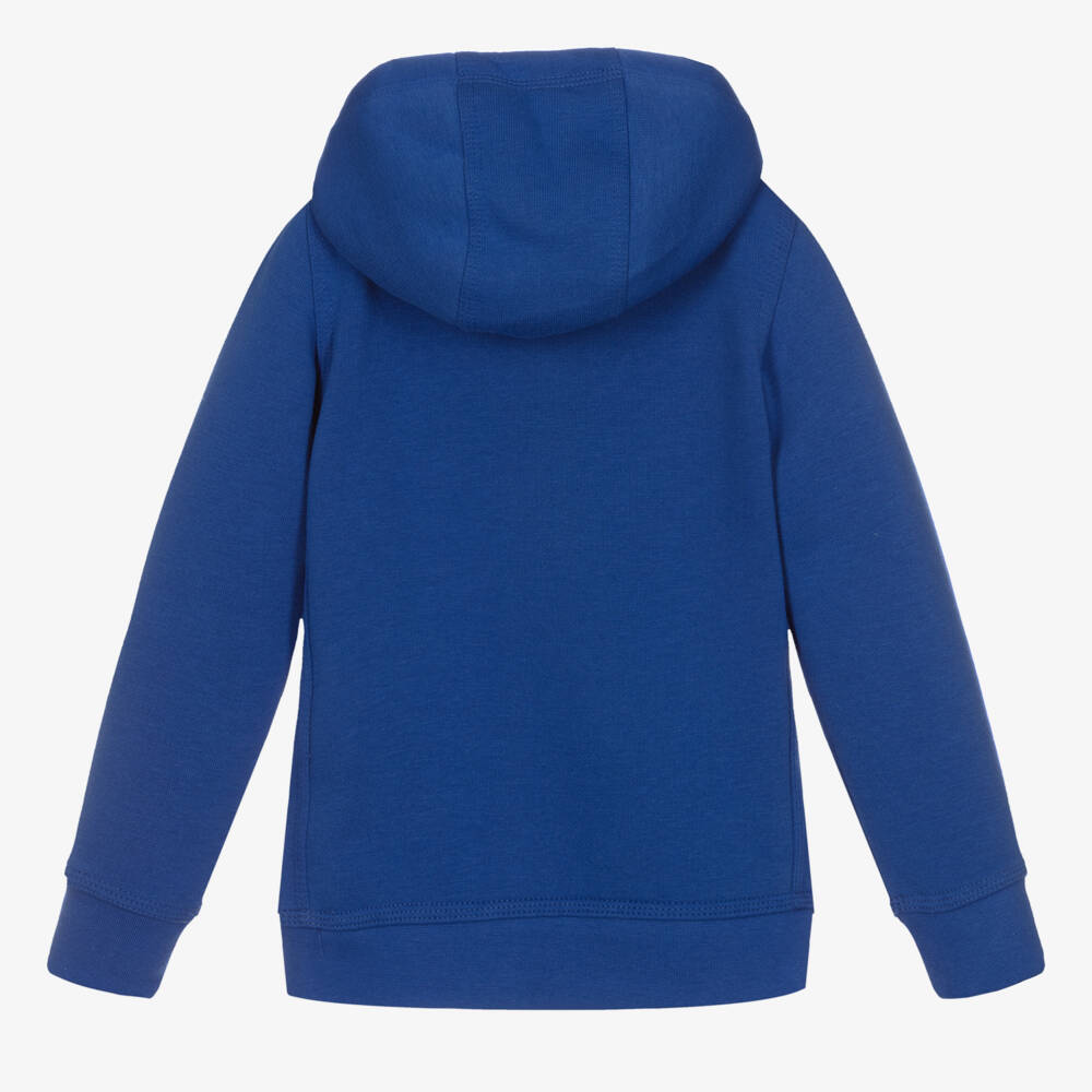 Nike-Boys Blue Logo Hoodie | Childrensalon Outlet