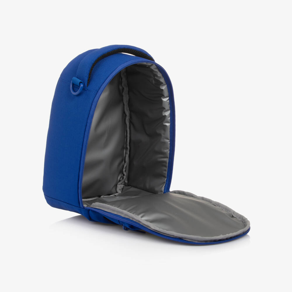 Nike-Boys Blue Logo Patch Lunch Bag (27cm) | Childrensalon Outlet