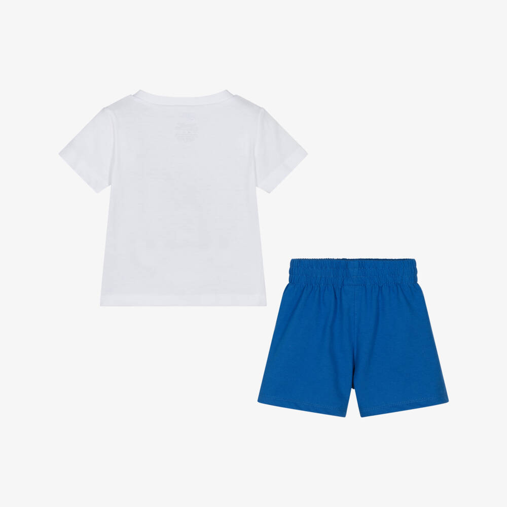 Nike-Boys Blue & White Play Set | Childrensalon Outlet