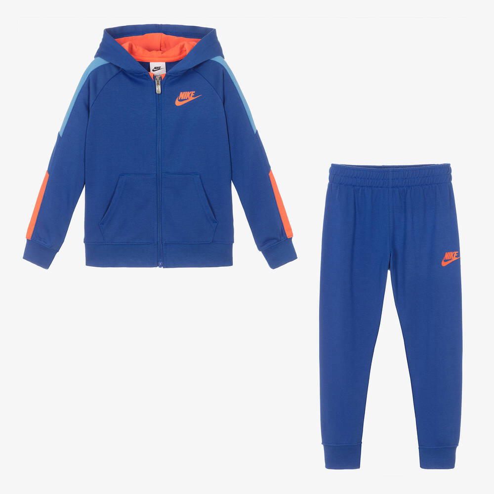 Nike Boys Bright Blue Tracksuit