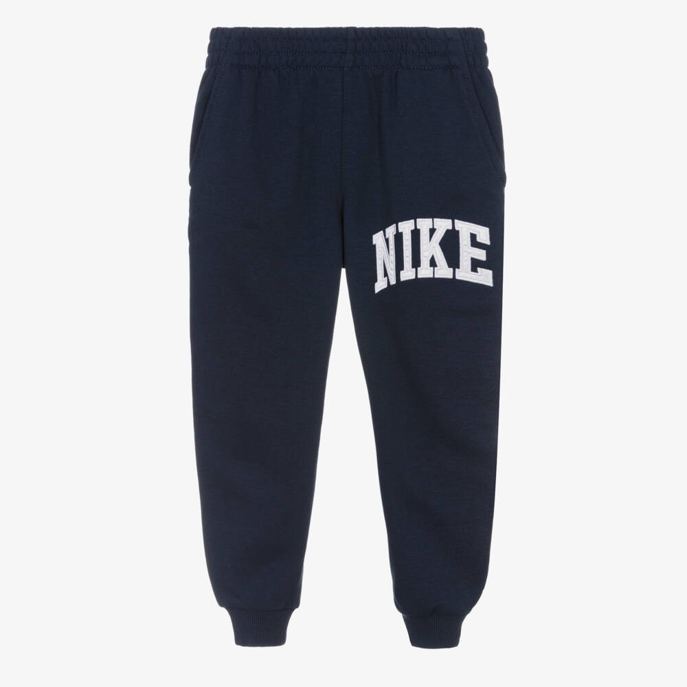 Nike-Boys Cosy Navy Joggers | Childrensalon Outlet