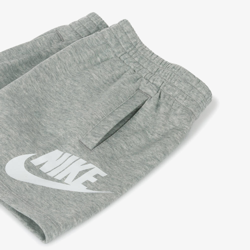 Nike-Boys Grey Jersey Comfort Shorts | Childrensalon Outlet