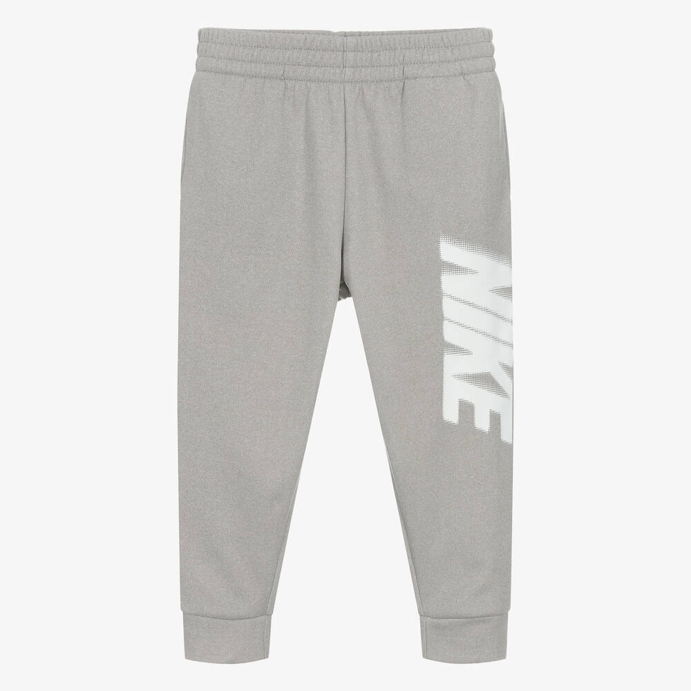 Nike - Boys Grey Therma-Fit Jersey Joggers | Childrensalon