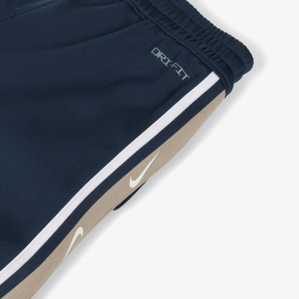 Nike-Boys Navy Signature Tracksuit Set | Childrensalon Outlet