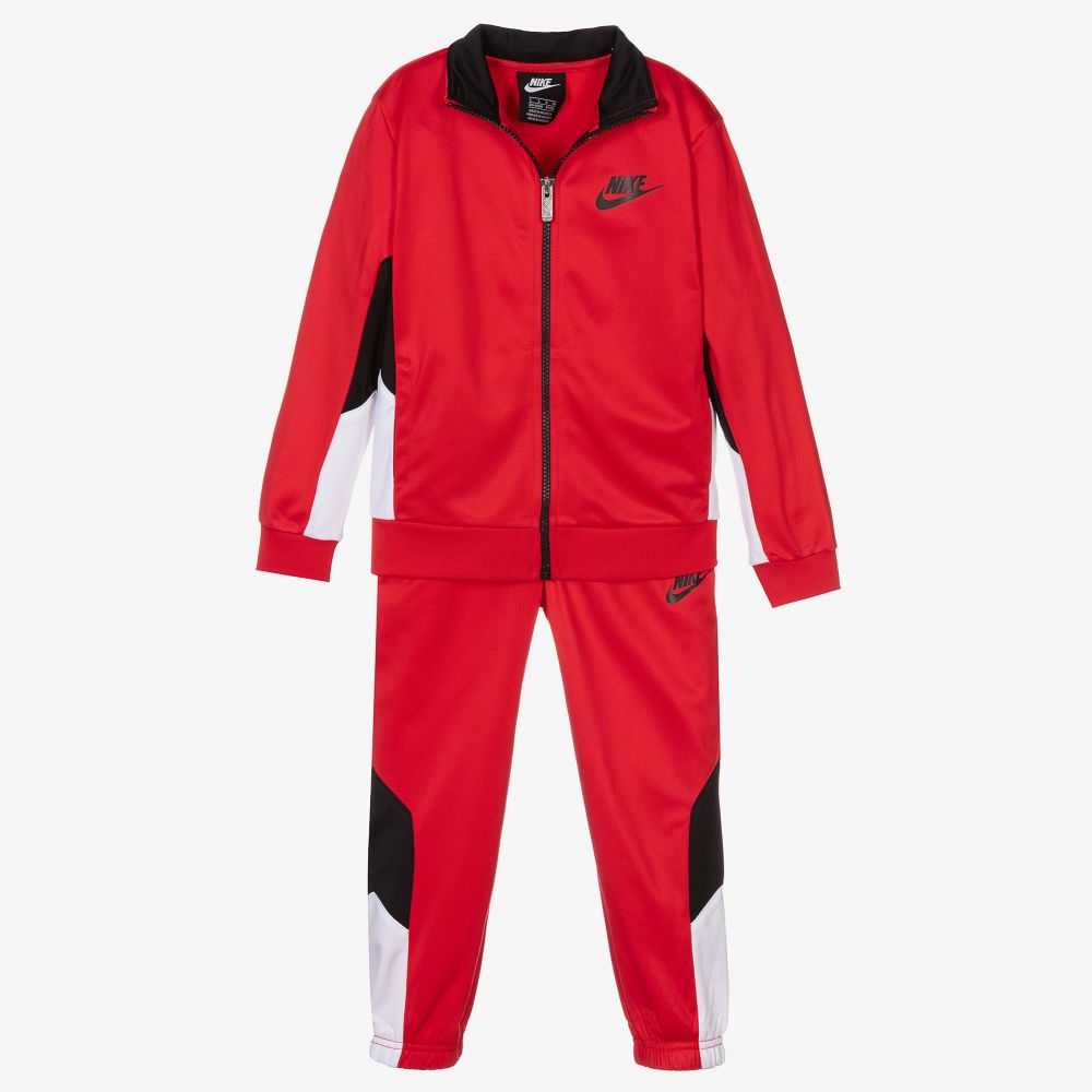 Nike - Roter Trainingsanzug für Jungen | Childrensalon