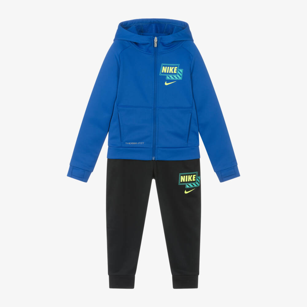 Nike-Boys Royal & Black Hoodie Set | Childrensalon Outlet