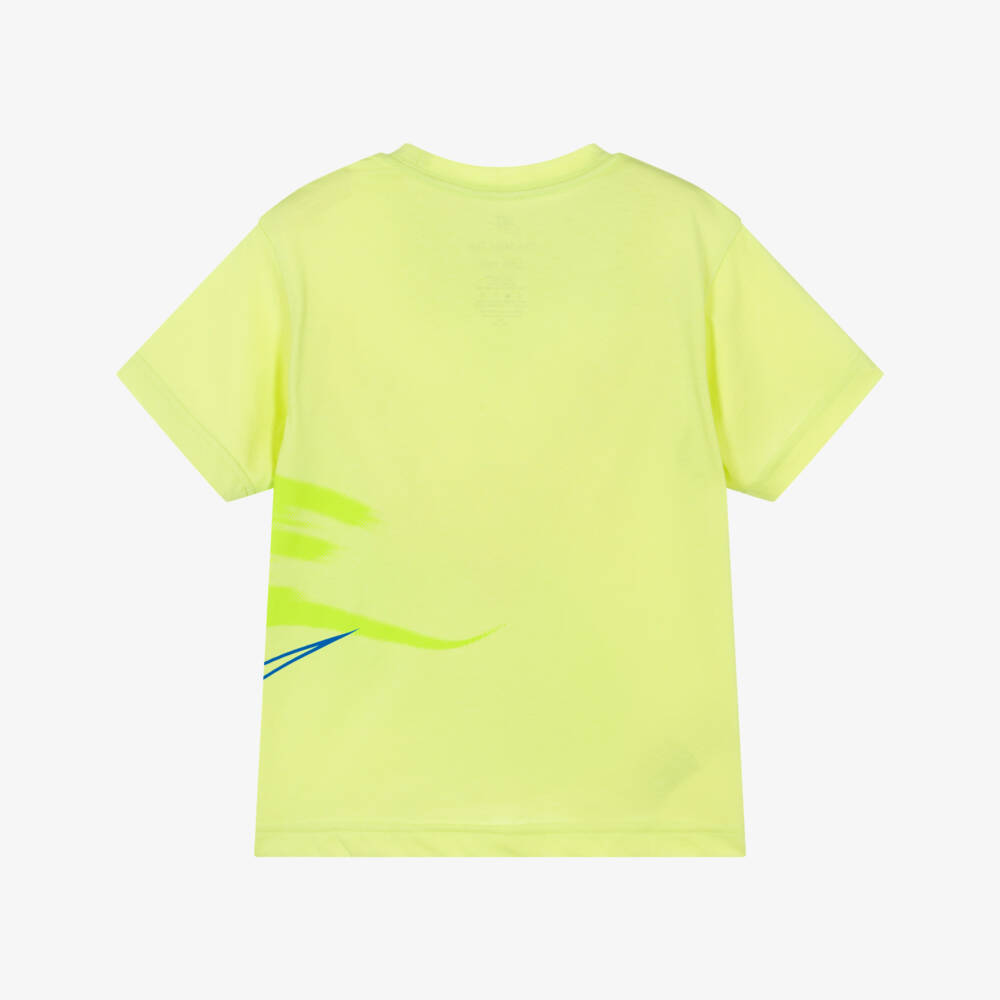 Nike-Boys Vibrant Yellow Graphic Tee | Childrensalon Outlet