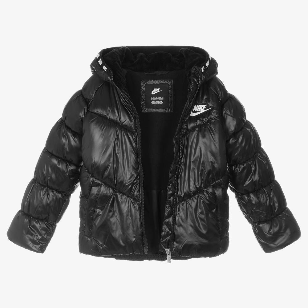 Girls black nike jacket top
