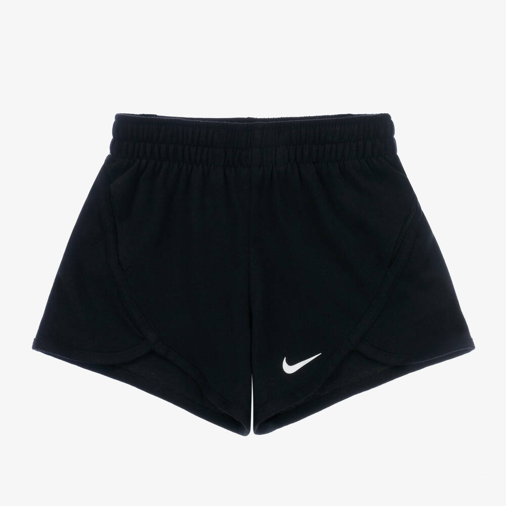 Nike - Girls Black Sports Shorts | Childrensalon