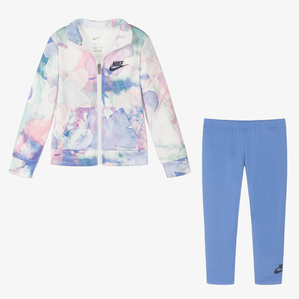 Pink and blue nike outfit cheap