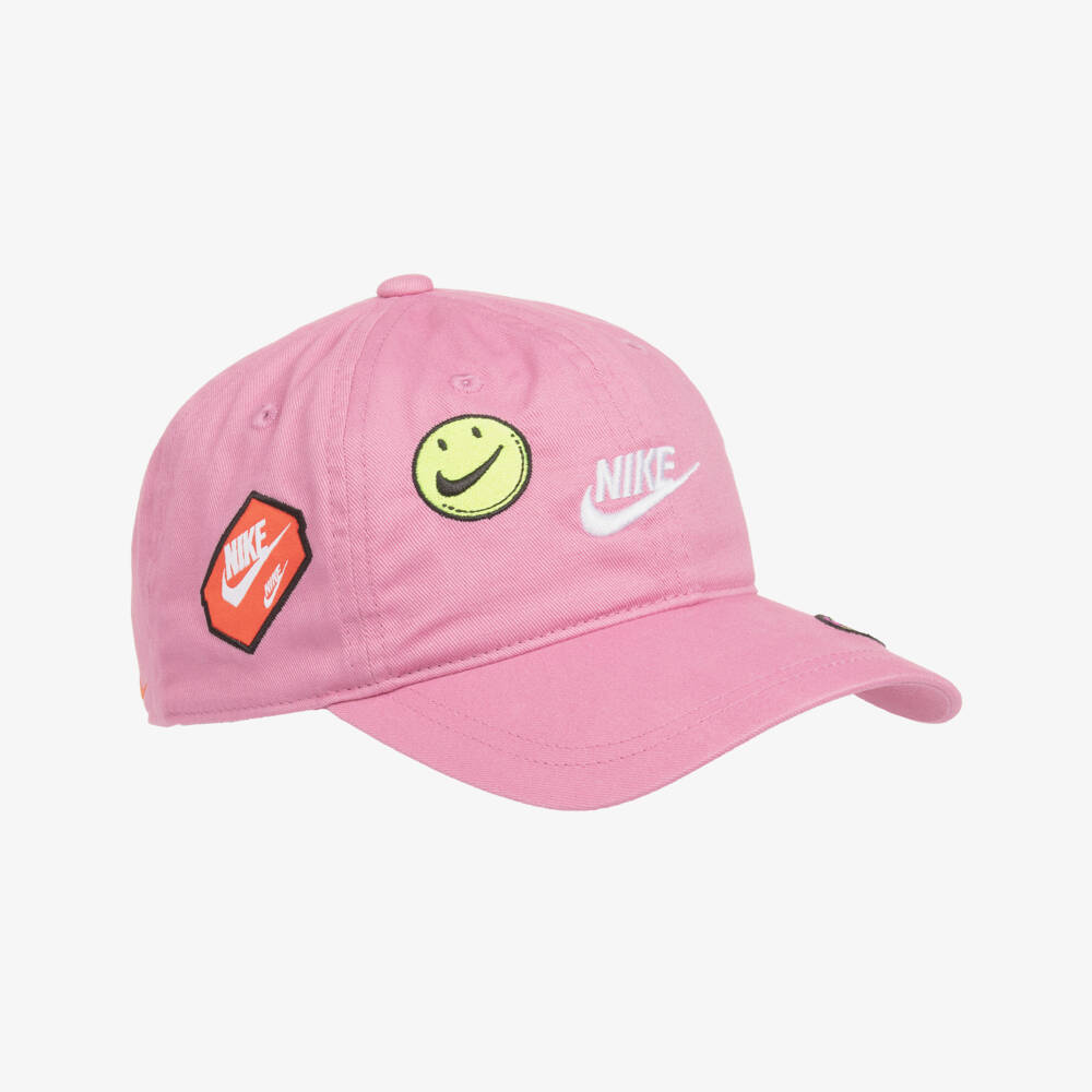 Nike-Girls Cotton Twill Logo Hat | Childrensalon Outlet