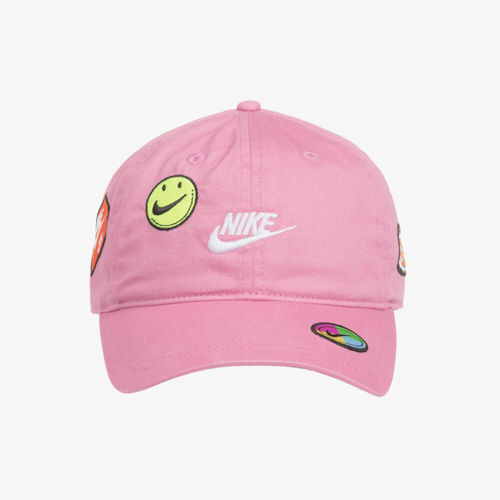 Nike-Girls Cotton Twill Logo Hat | Childrensalon Outlet