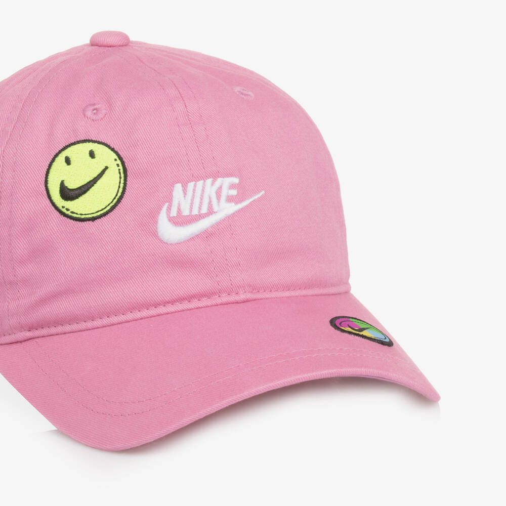 Nike-Girls Cotton Twill Logo Hat | Childrensalon Outlet
