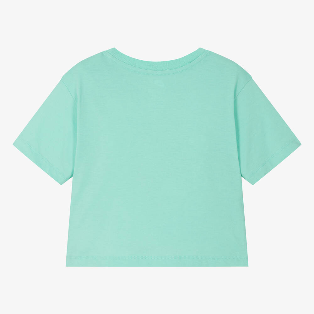 Nike Girls Pastel Green Swoosh T Shirt Childrensalon Outlet