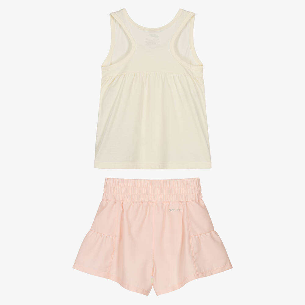 Nike-Girls Pink & Ivory Playtime Set | Childrensalon Outlet