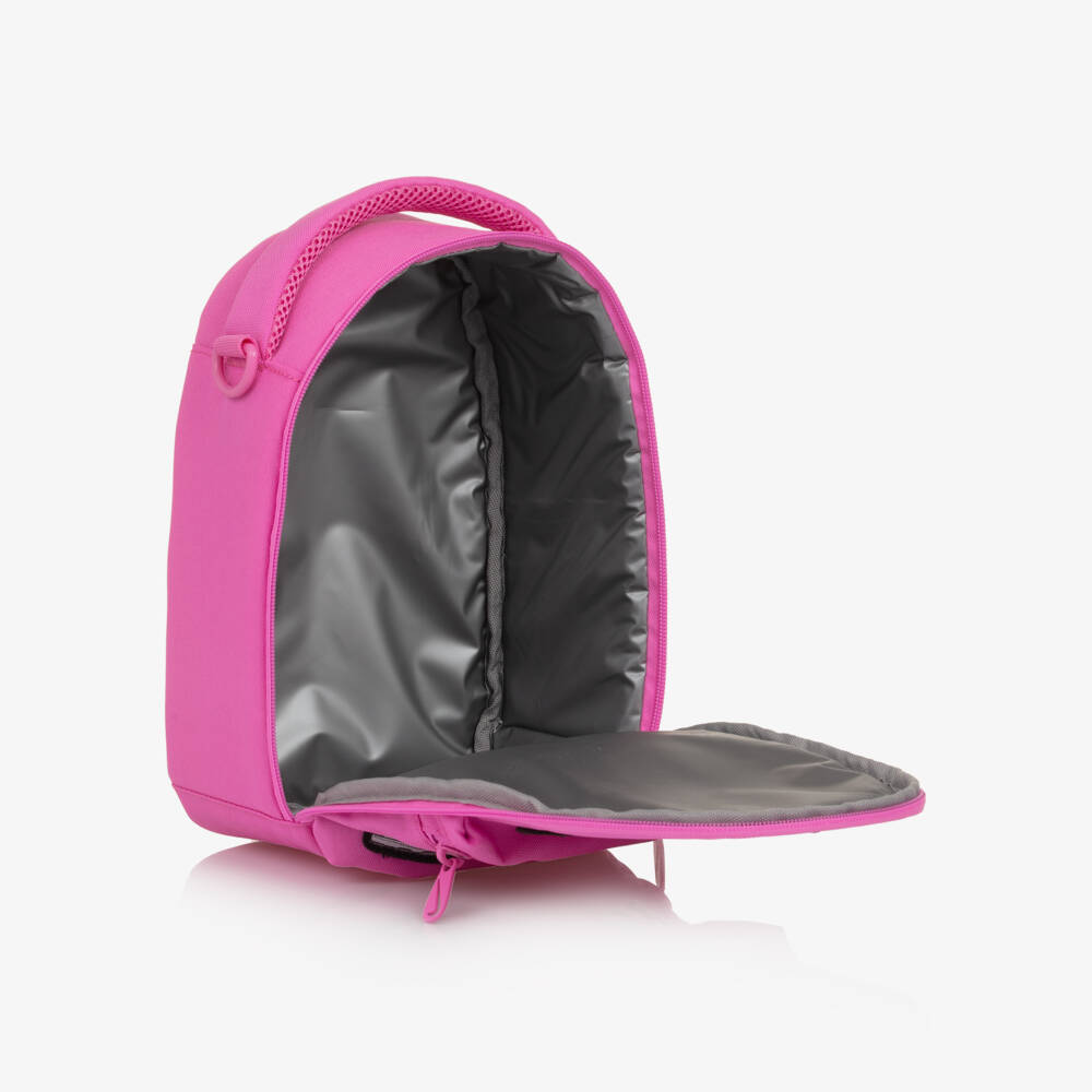 Nike-Girls Pink Logo Patch Lunch Bag (27cm) | Childrensalon Outlet