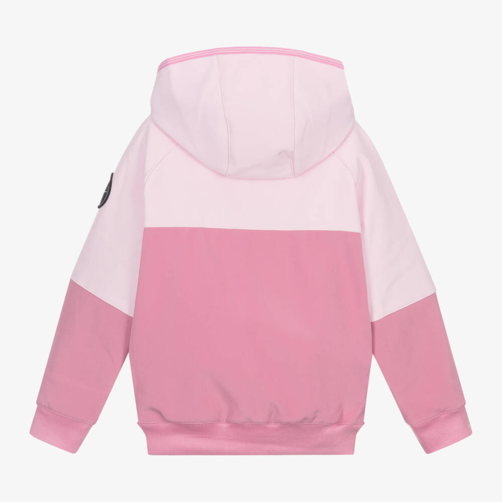 Nike-Girls Pink Logo Softshell Jacket | Childrensalon Outlet